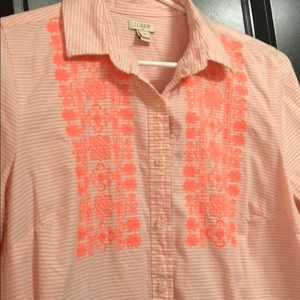 J.Crew Button Up Size M